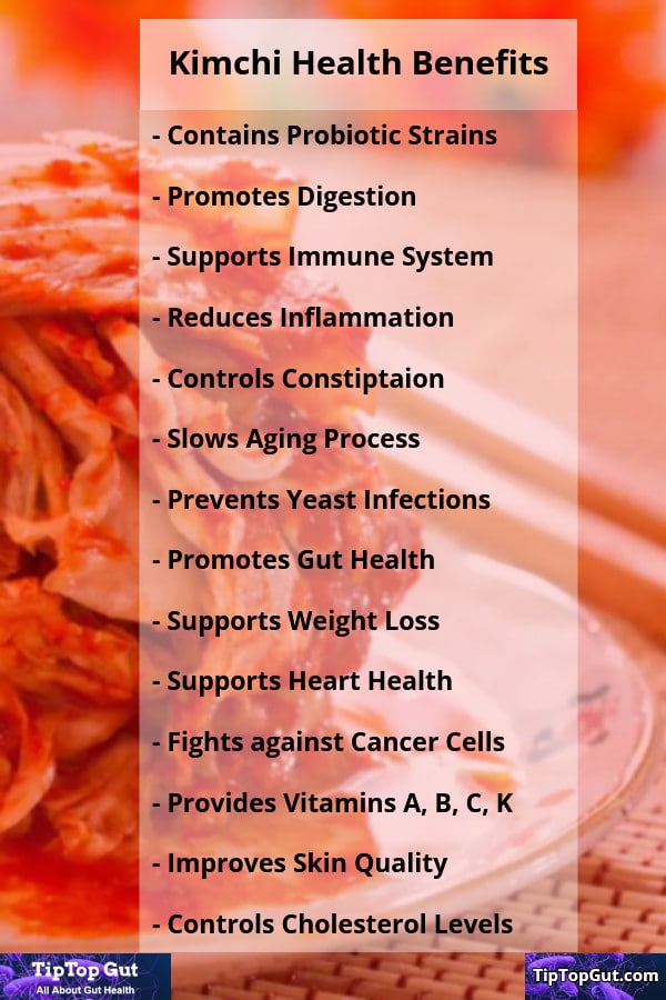 Kimchi Health Benefits - Kimchi and Gut Health